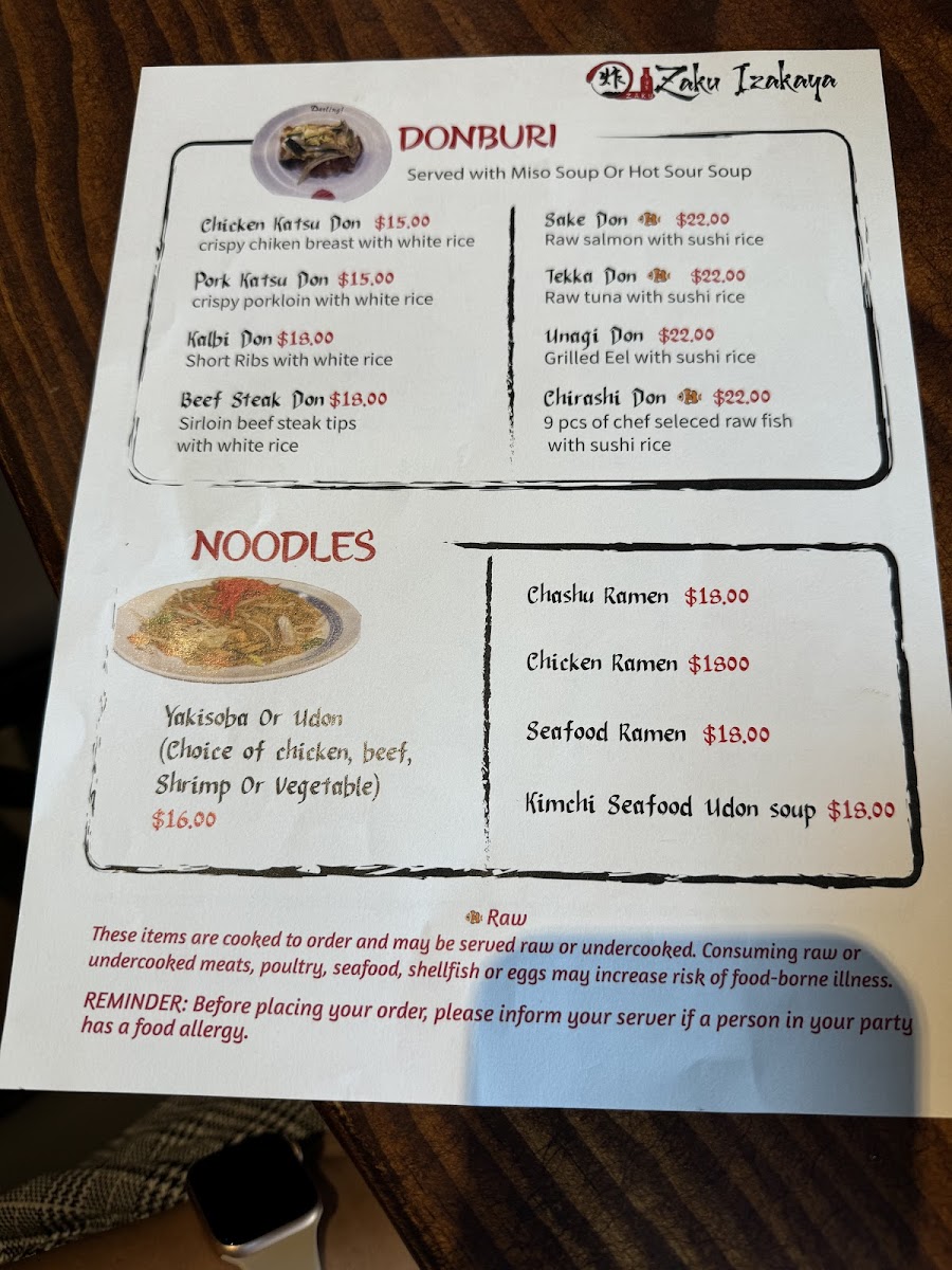 Menu Shun's Kitchen-4