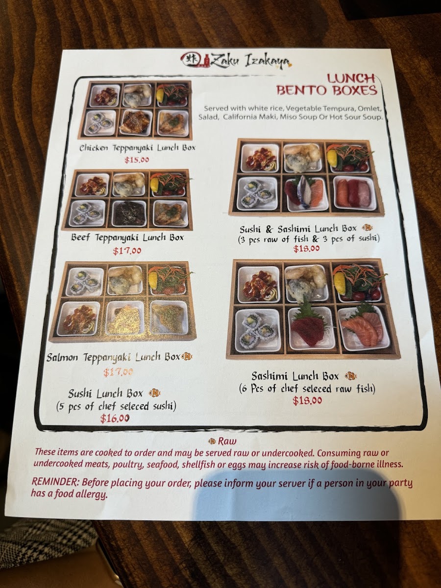 Menu Shun's Kitchen-7