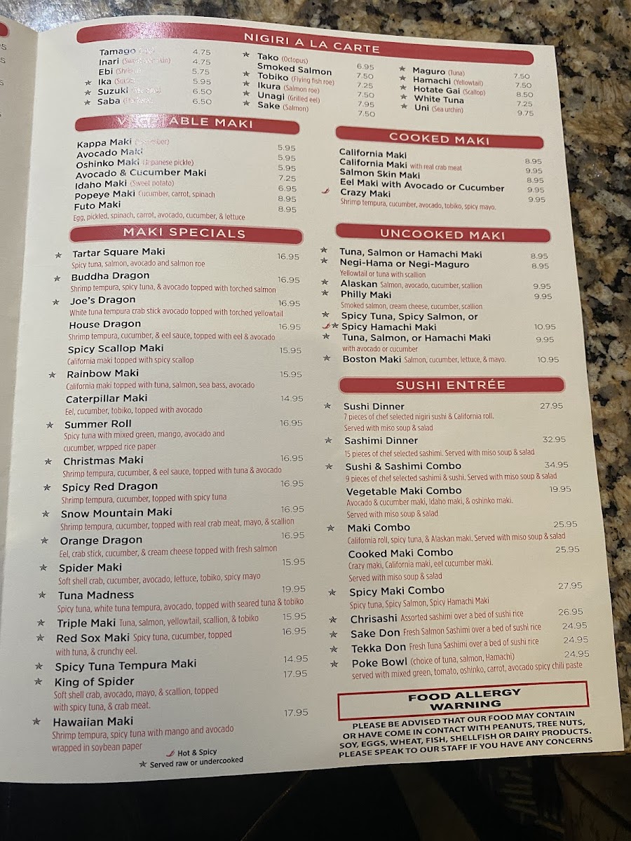 Menu Shun's Kitchen-8